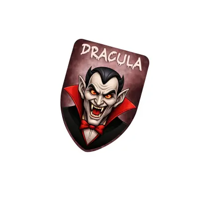 Mgs219-dracula, magnet lemn, suvenir gift shop romania, model mgs219
